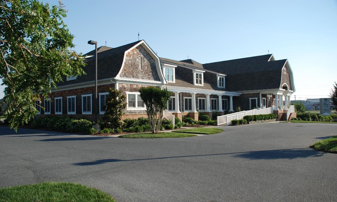 The interior of The Dental Group office in Lewes, Delaware